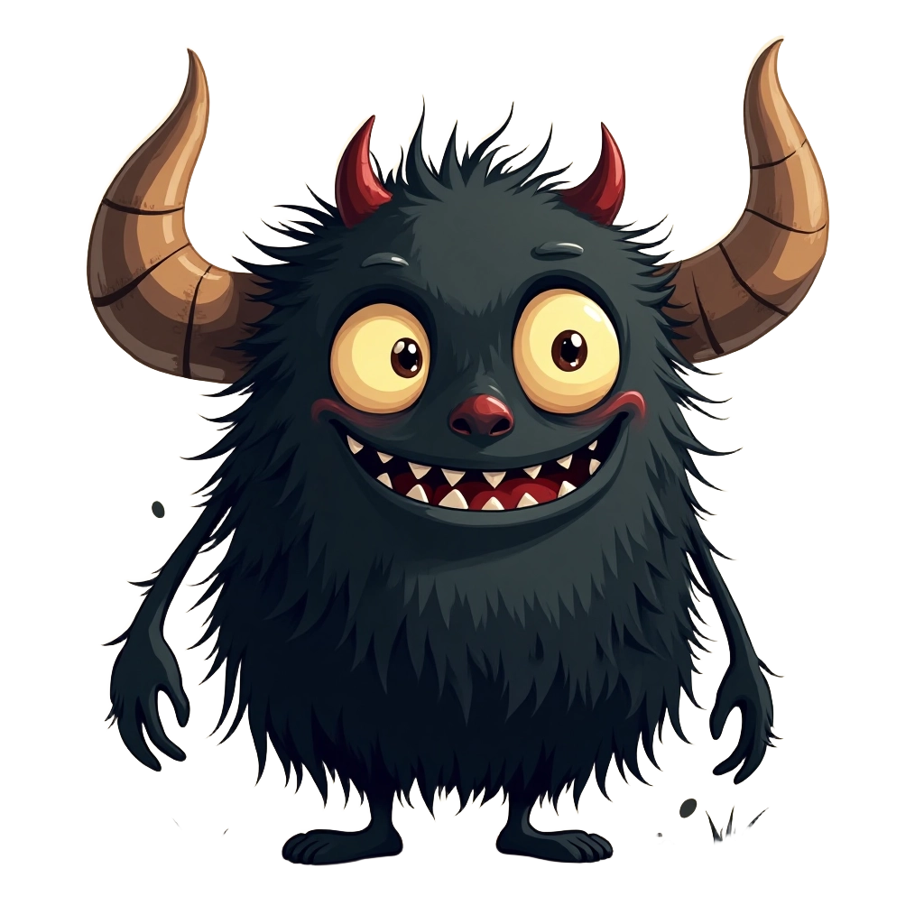 Happy Horned Monster